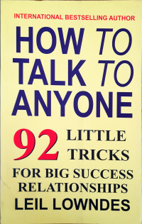 Image of How To Talk To Anyone